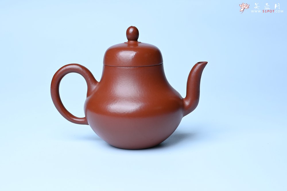 紫砂壶图片：美壶特惠 优质朱泥梨形壶 工夫茶具  茶人醉爱 - 美壶网
