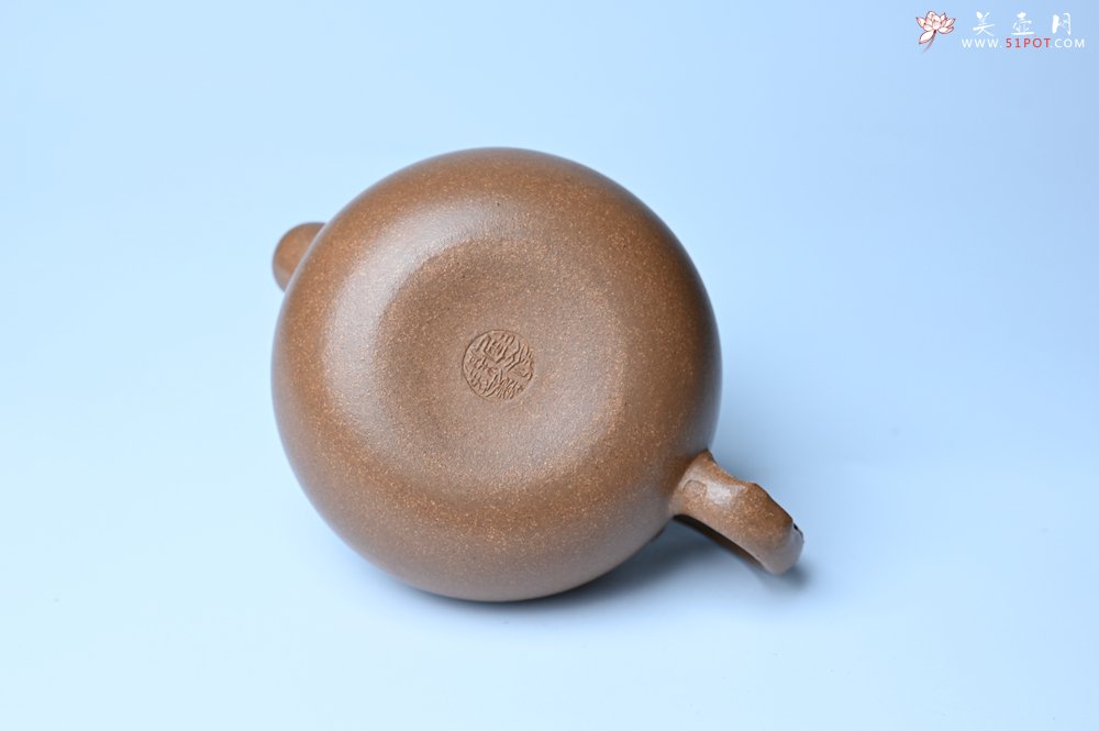 紫砂壶图片：美壶特惠 潜力股董静老师精品老段泥双色寿桃壶 茶人醉爱 - 美壶网