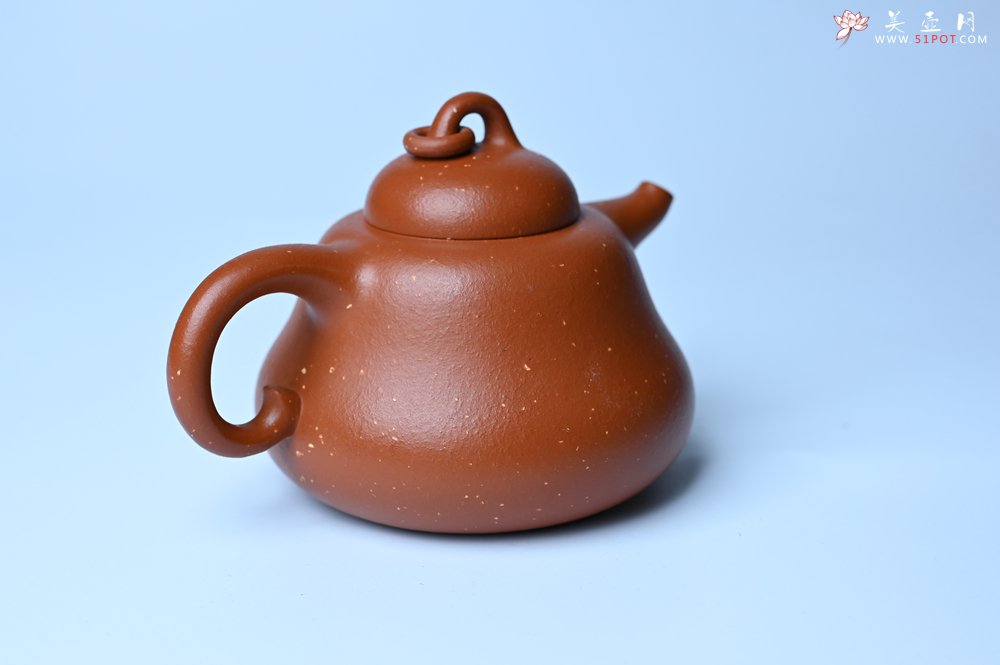 紫砂壶图片：美壶特惠 特好铺砂红泥福禄葫芦壶 茶人醉爱 - 美壶网