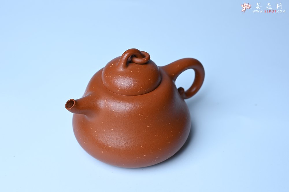 紫砂壶图片：美壶特惠 特好铺砂红泥福禄葫芦壶 茶人醉爱 - 美壶网