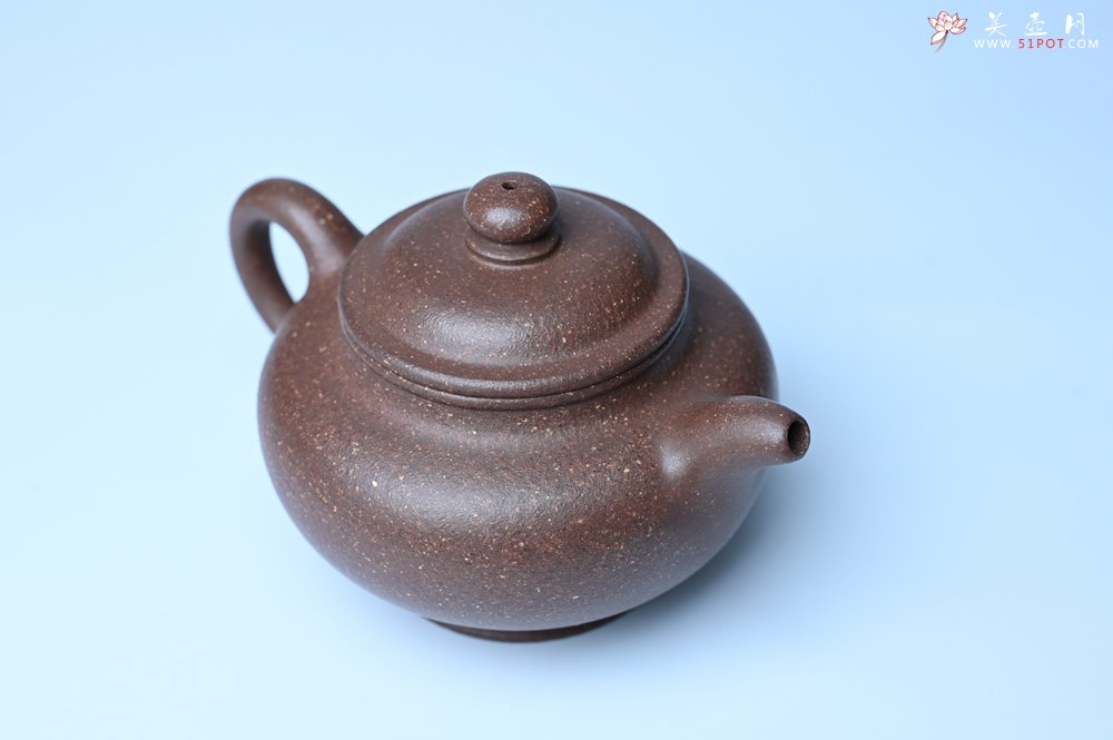 紫砂壶图片：美壶特惠 手工手制紫砂壶特好黄龙山高温老段泥掇只壶 茶壶 茶具 单壶 - 美壶网