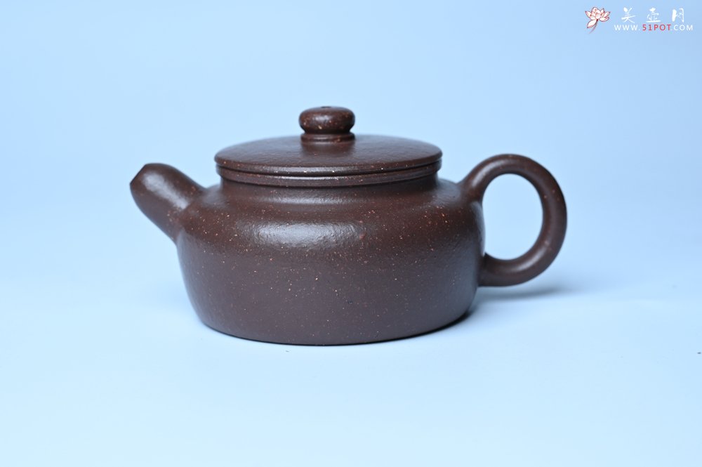 紫砂壶图片：美壶特惠 手工手制紫砂壶特好紫玉金砂涌泉壶 茶壶 茶具 单壶 - 美壶网