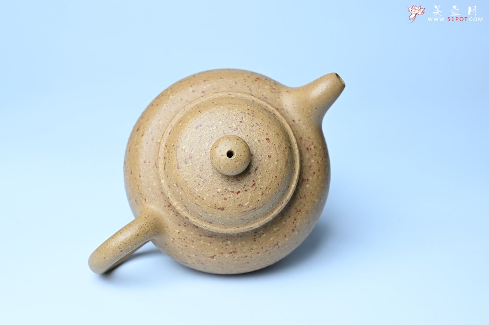 紫砂壶图片：美壶特惠 特好粗砂桃花段泥掇只紫砂壶 茶人醉爱 - 美壶网