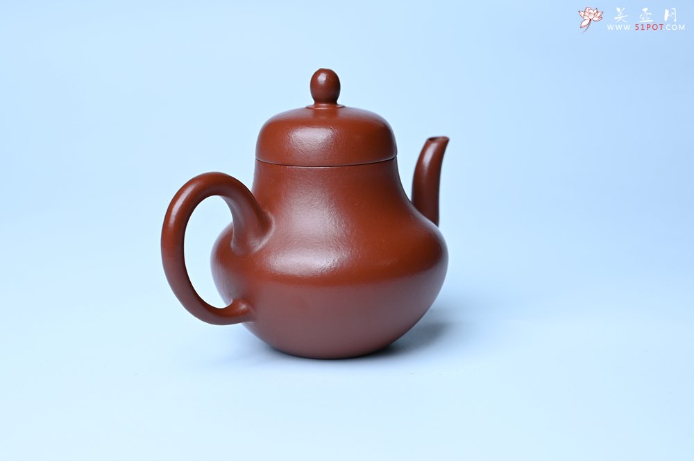 紫砂壶图片：美壶特惠 优质朱泥梨形壶 工夫茶具  茶人醉爱 - 美壶网