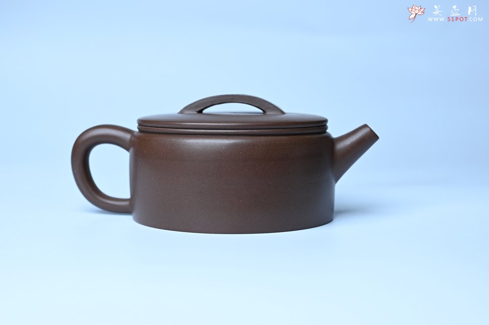 紫砂壶图片：美壶特惠紫砂壶手工手制老紫泥汉瓦壶 茶壶 茶具 单壶 - 美壶网