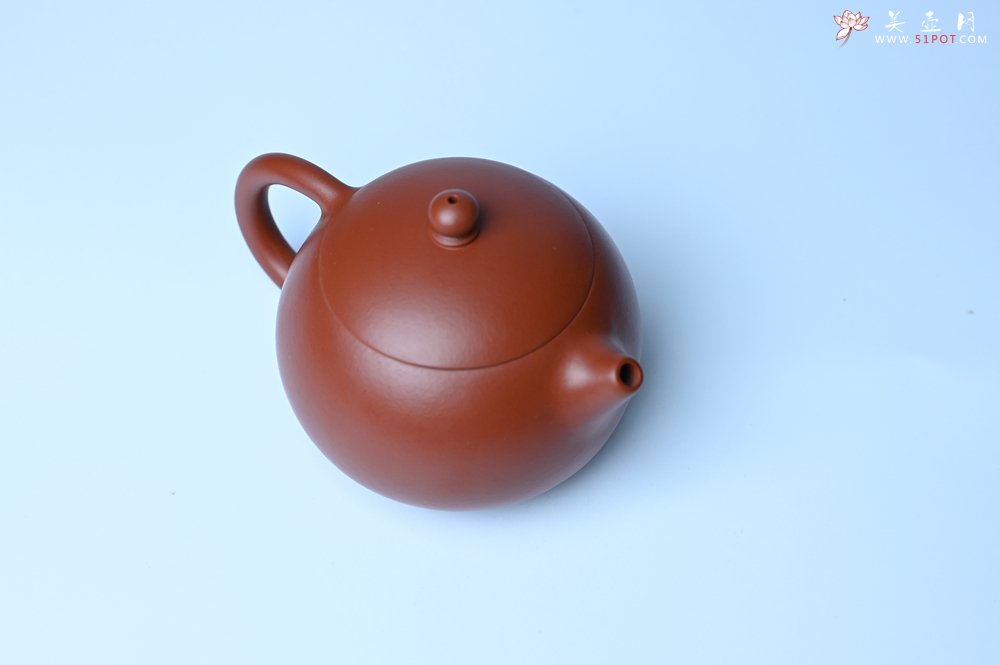 紫砂壶图片：美壶特惠 油润大红袍朱泥 小品西施壶 茶人醉爱 - 美壶网