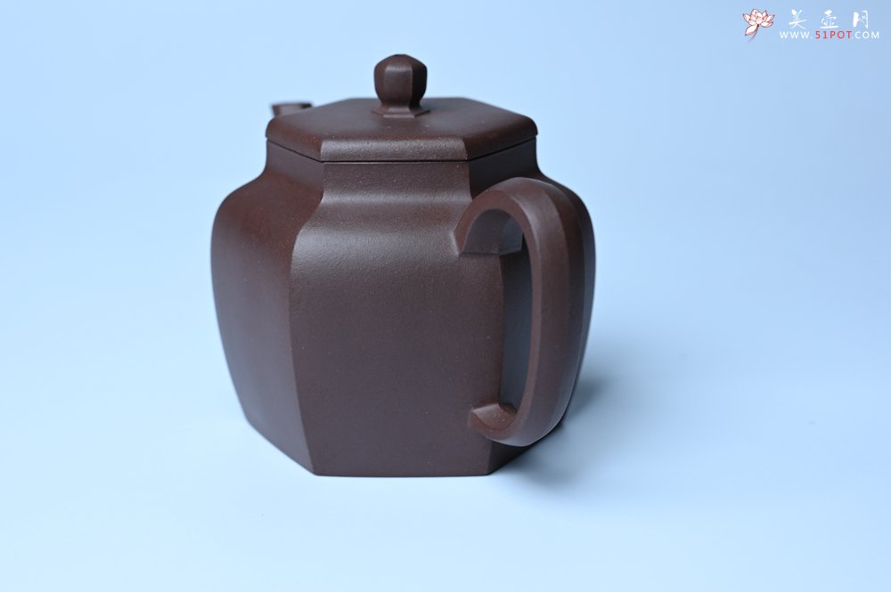 紫砂壶图片：美壶特惠 潜力股凌晨老师 精致紫泥全手工高登壶 期待与您结缘 - 美壶网