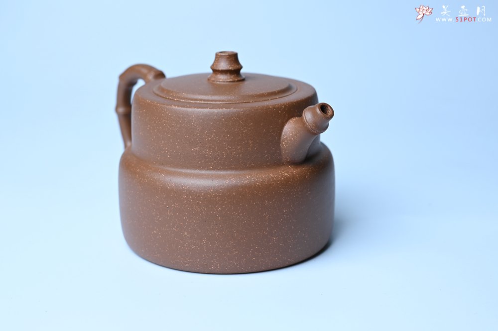 紫砂壶图片：美壶特惠 精致秀雅趣竹壶 茶人醉爱 - 美壶网