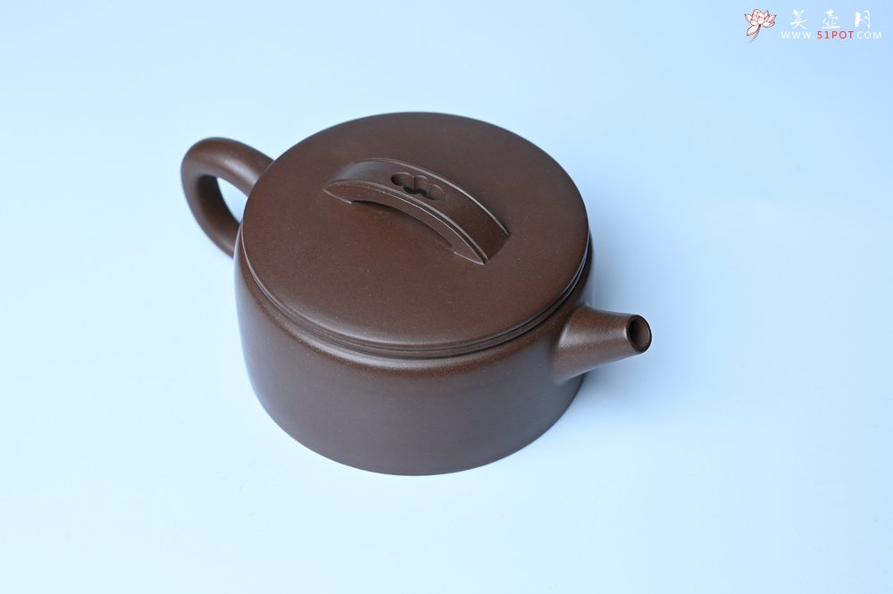 紫砂壶图片：美壶特惠紫砂壶手工手制老紫泥汉瓦壶 茶壶 茶具 单壶 - 美壶网