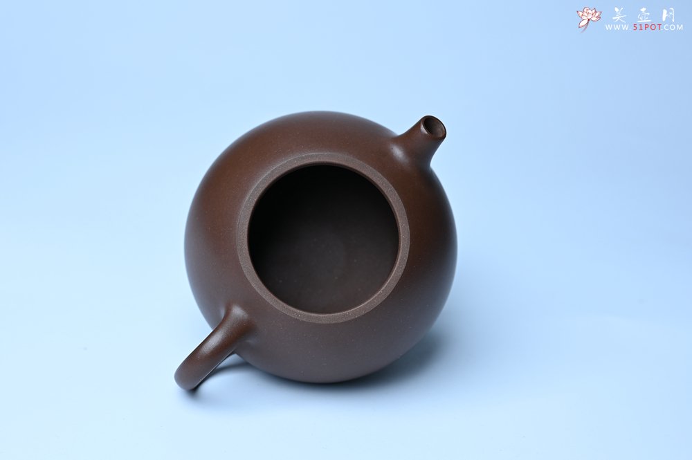 紫砂壶图片：美壶特惠 特好老紫泥小半月 茶人醉爱 - 美壶网