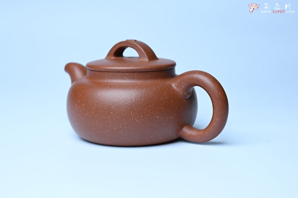 紫砂壶图片：美壶特惠 特好降坡泥大口实用思韵壶 茶人醉爱 - 美壶网