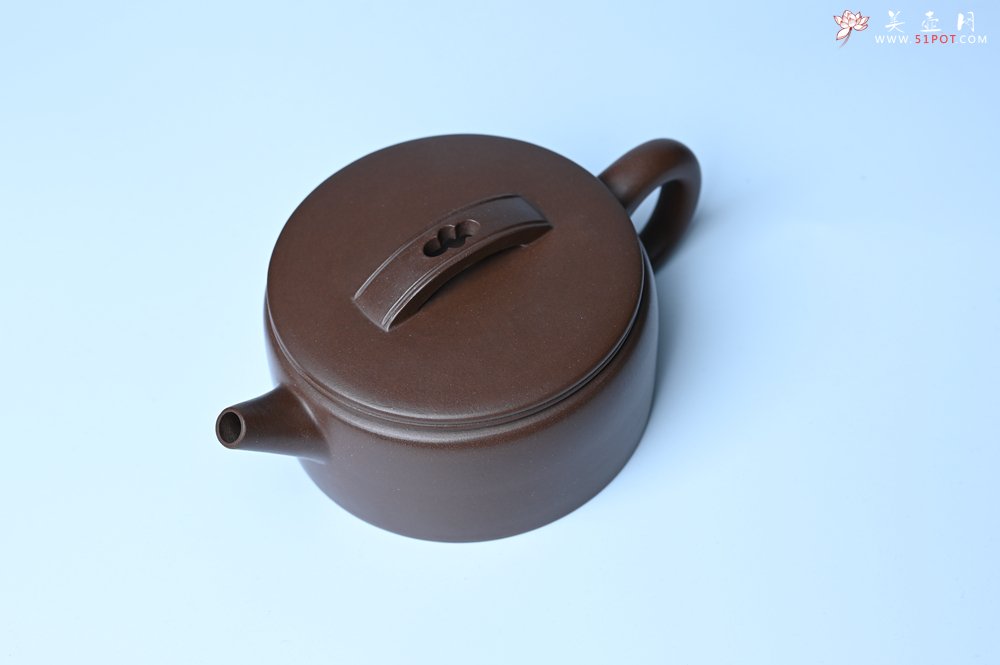 紫砂壶图片：美壶特惠紫砂壶手工手制老紫泥汉瓦壶 茶壶 茶具 单壶 - 美壶网