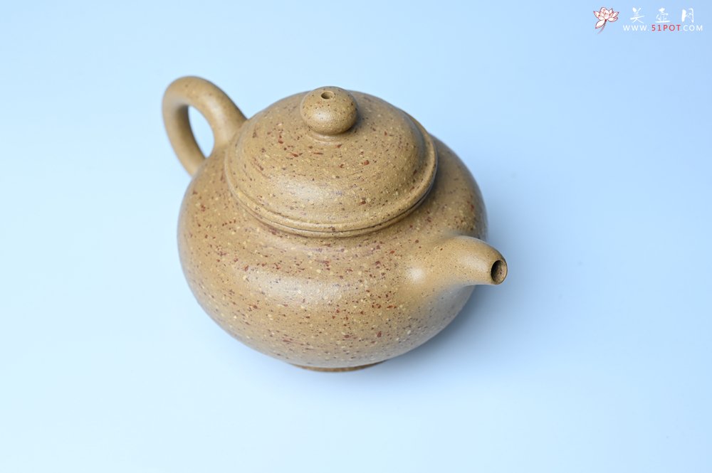 紫砂壶图片：美壶特惠 特好粗砂桃花段泥掇只紫砂壶 茶人醉爱 - 美壶网