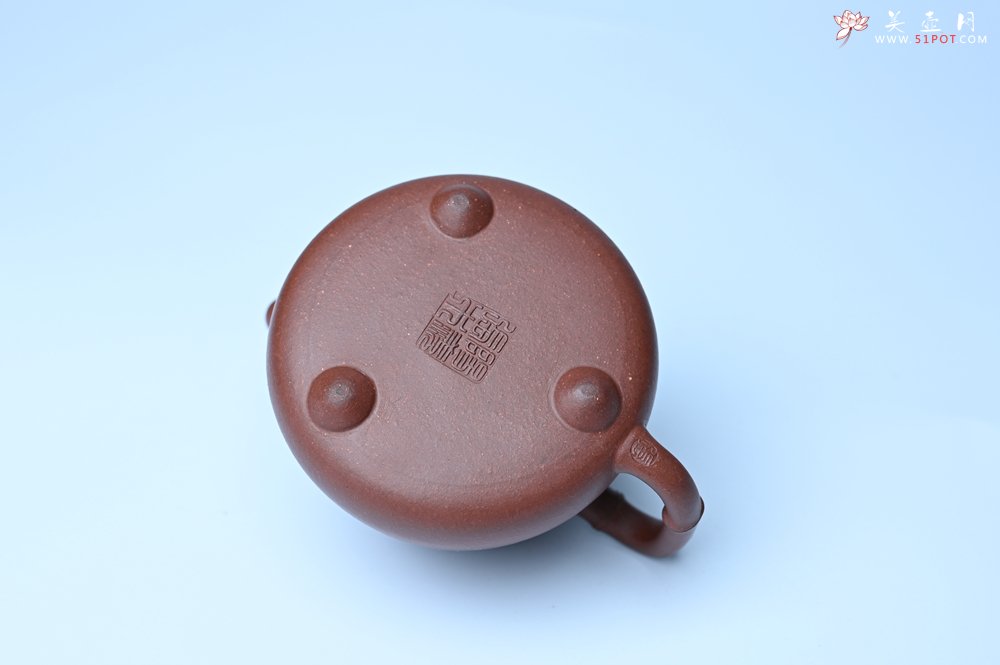 紫砂壶图片：美壶特惠 优质紫泥竹叶高石瓢壶 茶人醉爱 - 美壶网