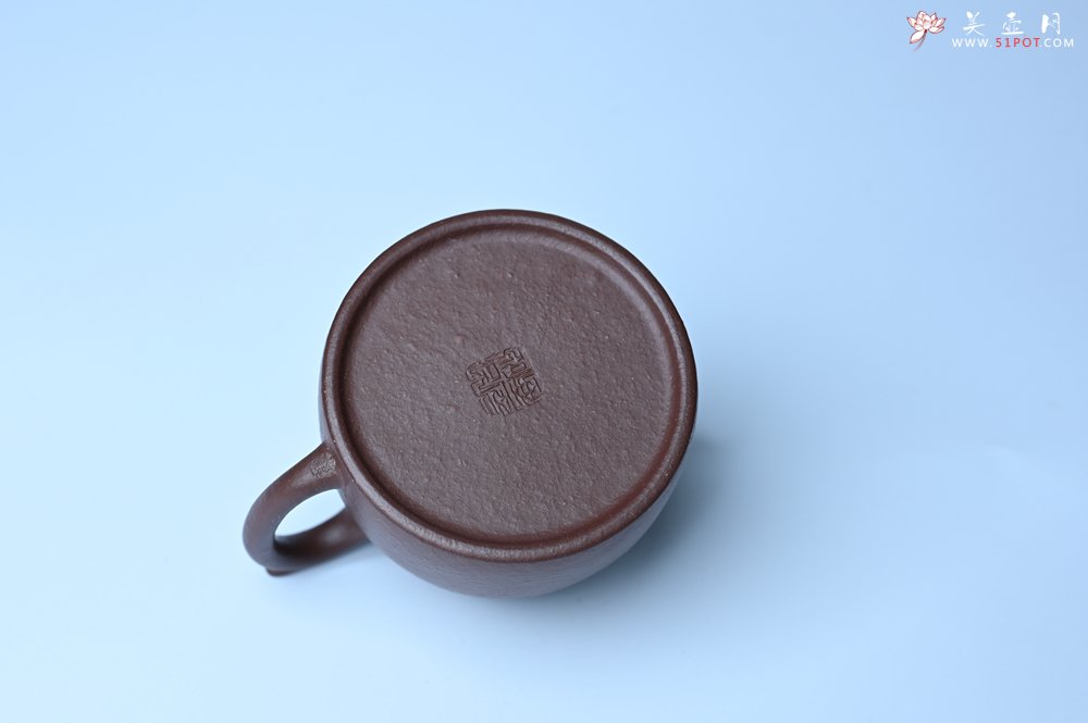 紫砂壶图片：美壶特惠 特好手磨料老紫泥秦权 茶人醉爱 - 美壶网