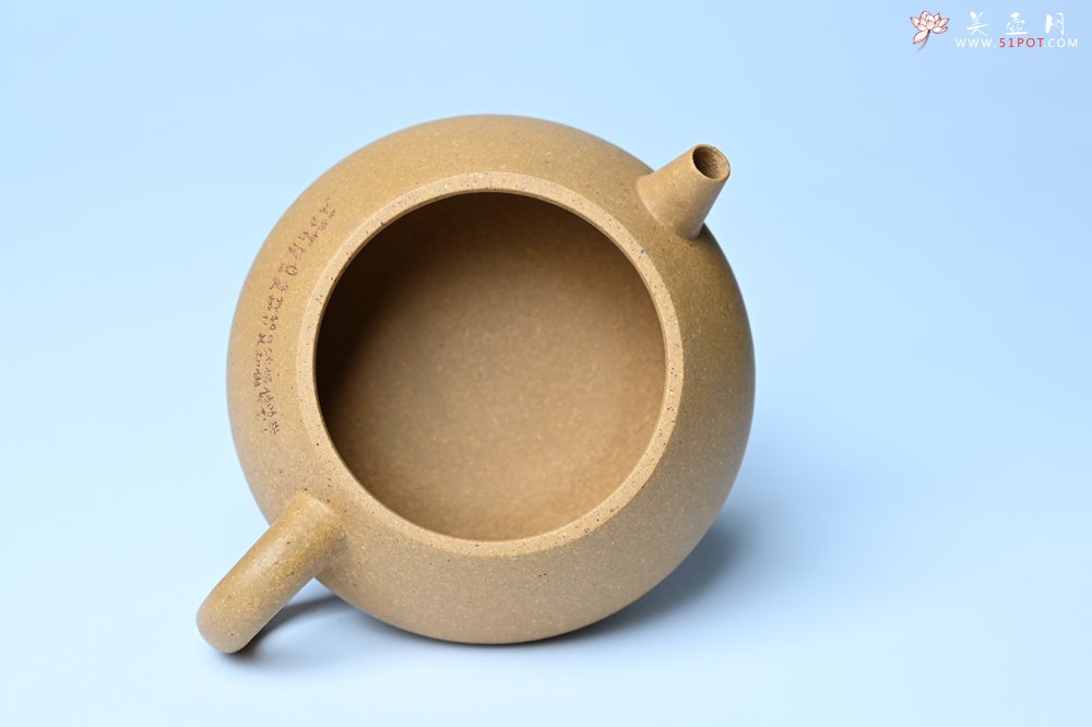 紫砂壶图片：美壶特惠 特好黄龙山段泥香桃壶 桃和叶特灵动 仿生佳作 - 美壶网