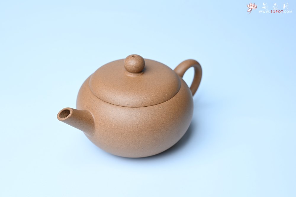 紫砂壶图片：美壶特惠 特好老段泥圆珠壶 - 美壶网