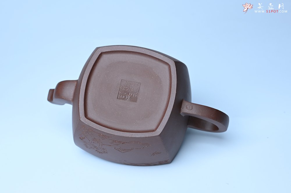 紫砂壶图片：美壶年底特惠 精工卧虎藏龙壶 难度大 茶人醉爱 - 美壶网