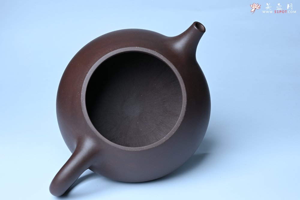 紫砂壶图片：美壶特惠 精致特好紫泥大满瓢 难度大 足足做了一个多星期 - 美壶网