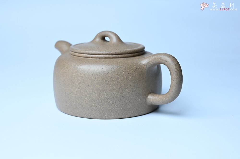 紫砂壶图片：特好高温本山老段泥 全手工过桥井栏壶 - 美壶网