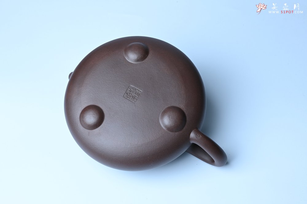 紫砂壶图片：美壶特惠 精致特好紫泥大满瓢 难度大 足足做了一个多星期 - 美壶网
