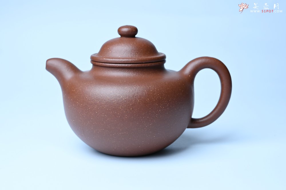 紫砂壶图片：美壶特惠 精致降坡泥大亨掇只壶 茶人醉爱 - 美壶网