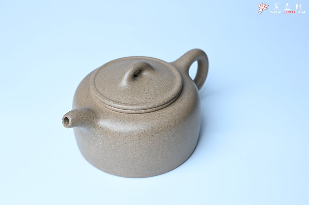 紫砂壶图片：特好高温本山老段泥 全手工过桥井栏壶 - 美壶网