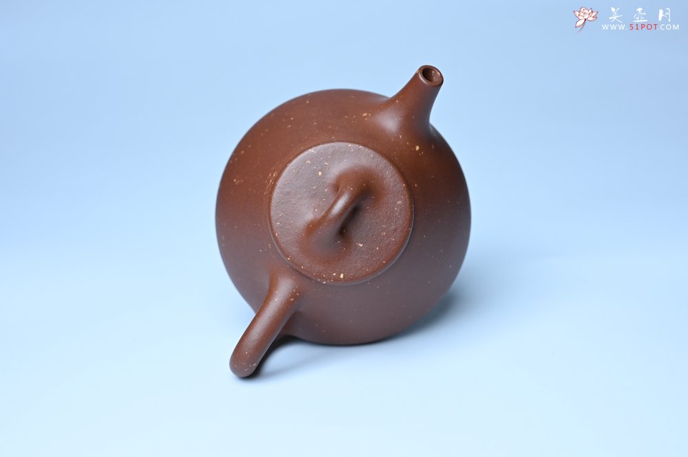 紫砂壶图片：美壶特惠 精致特好紫玉金砂子冶石瓢 做工和泥料不输千元作品 - 美壶网