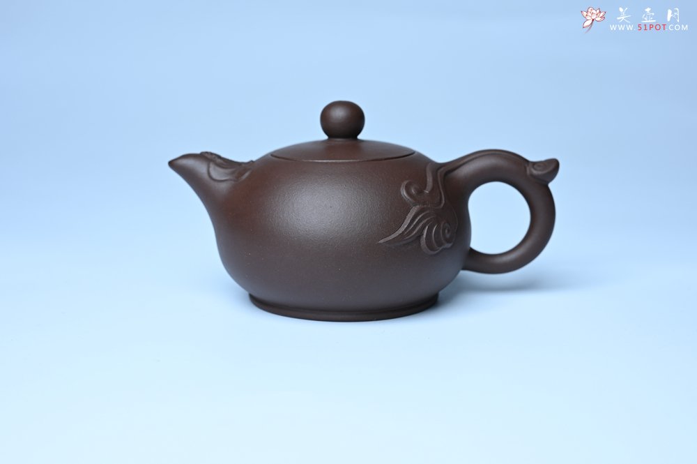紫砂壶图片：美壶特惠 优质老紫泥福在眼前壶 茶人醉爱 - 美壶网