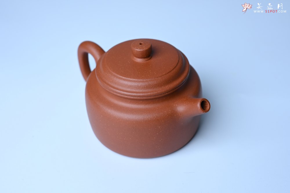 紫砂壶图片：美壶特惠 精致特好黄龙山宝山矿区红降坡泥德中壶 - 美壶网