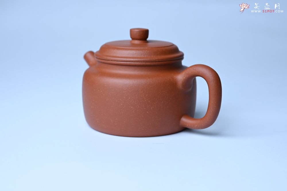 紫砂壶图片：美壶特惠 精致特好黄龙山宝山矿区红降坡泥德中壶 - 美壶网