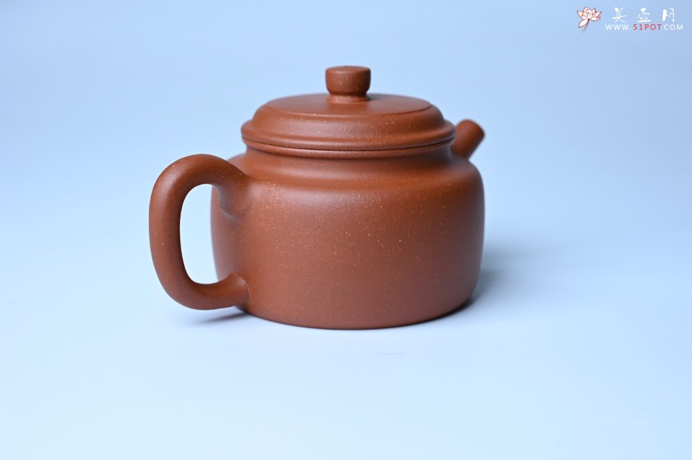 紫砂壶图片：美壶特惠 精致特好黄龙山宝山矿区红降坡泥德中壶 - 美壶网