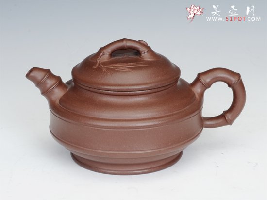 紫砂壶图片：竹鼓 - 美壶网