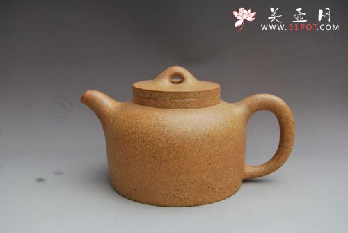 紫砂壶图片：牛盖莲子壶 - 美壶网