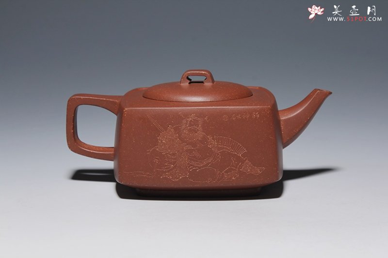 紫砂壶图片：砂四方 - 美壶网