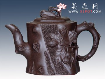 紫砂壶图片：佛手桩 - 美壶网