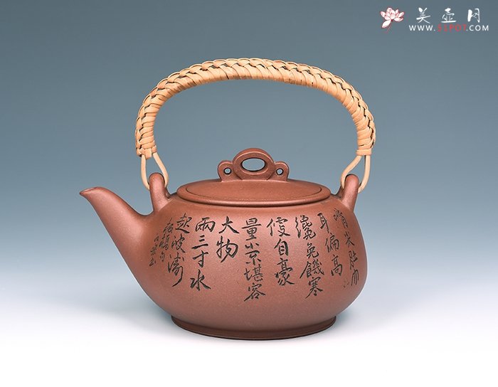 紫砂壶图片：板桥提梁 - 美壶网