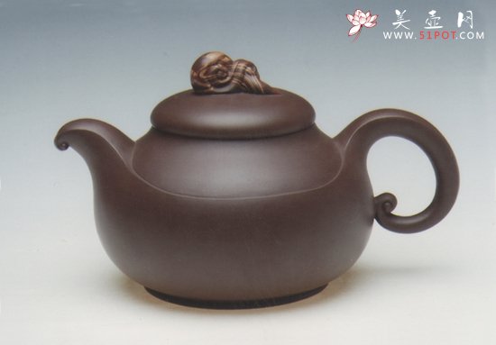 紫砂壶图片：彩云追月 - 美壶网