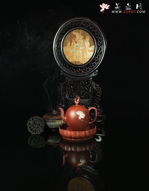 紫砂壶图片：拈花微笑-禅系列 - 美壶网