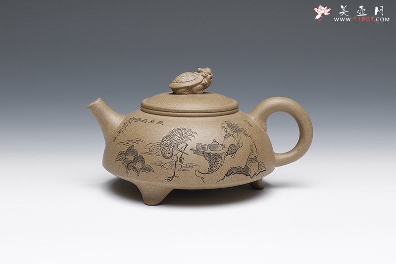 紫砂壶图片：延年益寿 - 美壶网