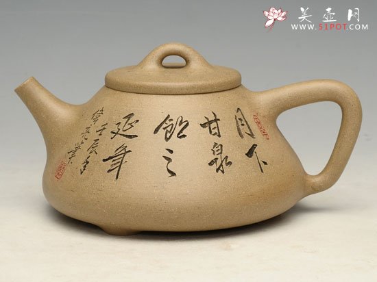 紫砂壶图片：石瓢 - 美壶网