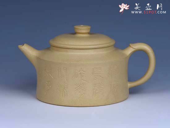 紫砂壶图片：- 本山绿泥大禅钟 - - 美壶网