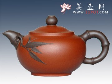 紫砂壶图片：润竹壶 - 美壶网