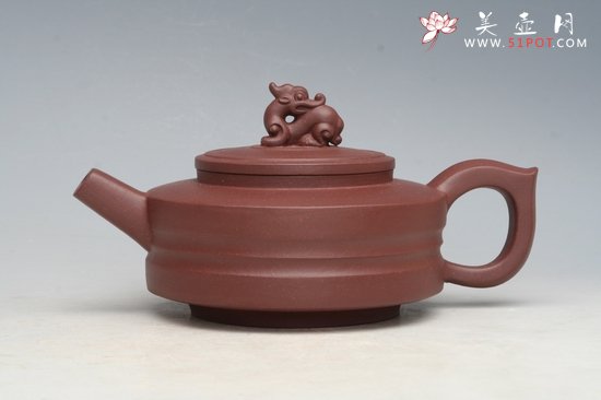 紫砂壶图片：龙腾玉璧 - 美壶网