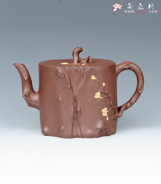紫砂壶图片：踏雪寻梅 - 美壶网