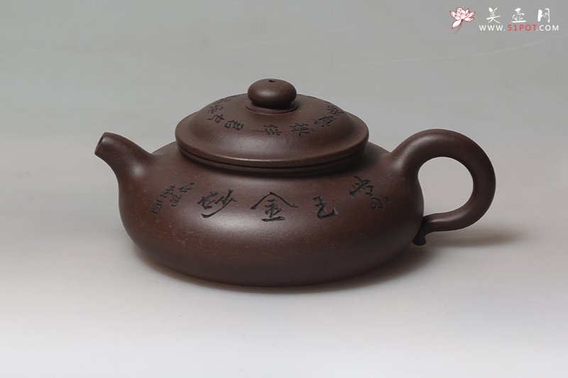 紫砂壶图片：扁福 - 美壶网