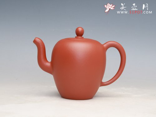 紫砂壶图片：美人肩（小红泥） - 美壶网