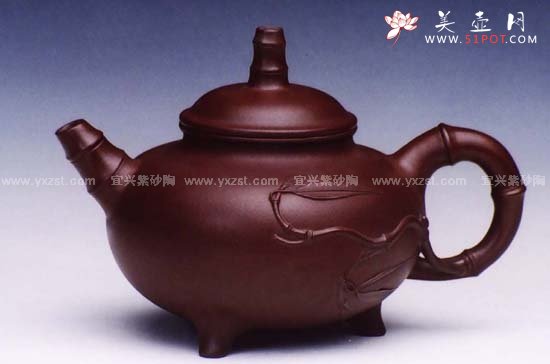 紫砂壶图片：把竹 - 美壶网