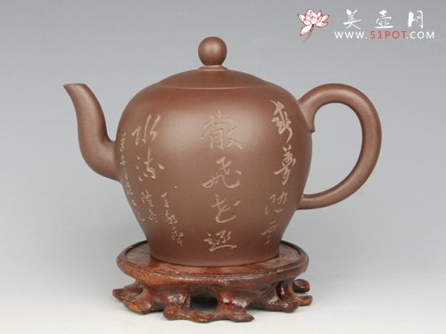 紫砂壶图片：美人肩 - 美壶网