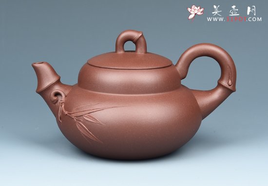 紫砂壶图片：仙竹壶 - 美壶网